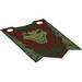 Plastic Flag 5 x 8.5 with Chima Crocodile Tribe Print