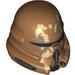 Minifig Helmet SW Airborne Clone Trooper with Tan and Dark Tan Camouflage Print
