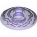Dish 2 x 2 Inverted (Radar) with Lavender and White Electricity Print