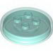 Набор LEGO FUNC. CIRKLE BRICK 4X4X2/3 NO.1, Trans-Light Blue