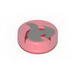 Tile Round 1 x 1 with Fire Power Icon Print