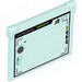 Glass for Window 1 x 4 x 3 - Opening with 'ULTRA INTEL' Computer Screen Print