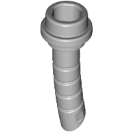 Набор LEGO Minifig Lightsaber Hilt Short Curved with Ridges, Светлый сине-серый