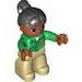 Набор LEGO Duplo Child Figure with Ponytail, Tan