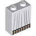 Brick 1 x 2 x 2 with Inside Stud Holder with Robe and Tassels Print