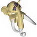 Minifig Mask Mammoth with White Tusks and Purple Sinew Patches on Forehead Print
