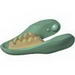 Raptor Lower Jaw with Tan Teeth Print [Sand Green]