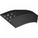 Набор LEGO Windscreen 8 x 6 x 2 Curved with Alpha Team Snow Crawl Print [4745], Черный