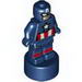 Minifig Statuette with Captain America Print
