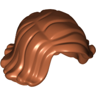 Minifig Hair Female Mid-Length Swept Sideways