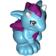 Набор LEGO CREATURE NO. 24 - ASS. DEC 1, Medium Azure
