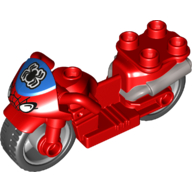 MOTORCYCLE W. 4 KNOBS NO 6 FRONT