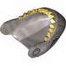 Набор LEGO SHARK HEAD NO.2, Flat Silver