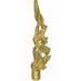Набор LEGO FLAME 3X10X1 W/ CROSS HOLE, Pearl Gold
