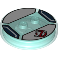 Dimensions Toy Tag 4 x 4 x 2/3 with 2 Studs - Ghostbusters