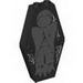 Coffin 2 x 4 x 6 Lid with Light Bluish Gray Vampire and White Cobwebs Print