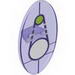 Набор LEGO OVAL SHIELD DEC NO 4, Trans-Purple