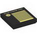 Tile 2 x 2 with Groove with Solar Charge Level Print