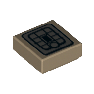 FLAT TILE 1X1 NO. 164