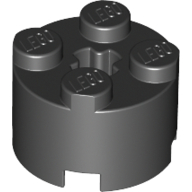 Набор LEGO Brick Round 2 x 2, Chrome Gold