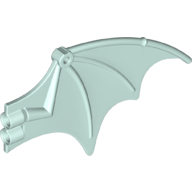 Набор LEGO Dragon Wing Small (Elves) with Marbled Trans-Purple Pattern [41172], Неизвестный