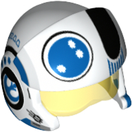 Набор LEGO Mini Helmet No. 80 Ass.&quot;Deco No.3&quot;, Белый