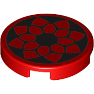 FLAT TILE 2X2, ROUND NO. 1049