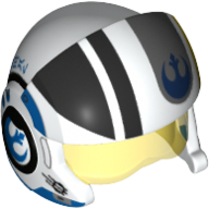 Набор LEGO MINI FIGURE HELMET NO. 84, Белый