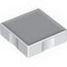 Набор LEGO Duplo Tile 2 x 2 with Minus ( - ) Print, Белый