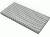 Набор LEGO Brick 10 x 20 with Bottom Tubes in single row around edge, with dual '+' Cross Supports, Зеленый