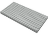 Набор LEGO Brick 10 x 20 without Bottom Tubes, with '+' Cross Support and 4 Side Supports (early Baseplate), Желтый