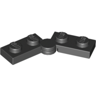 Набор LEGO Hinge Plate 1 x 4 Swivel Top / Base [Complete Assembly], Белый