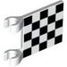Flag 2 x 2 Square with Chequered Print