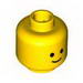 Набор LEGO Minifig Head Standard Grin Print [Blocked Open Stud], Красно-коричневый
