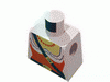 Набор LEGO Torso Pirate Female Red Corset Print / White Arms / Yellow Hands, Белый