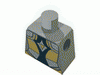 Набор LEGO Torso Castle Knights Kingdom Plate Armor Gold and Silver Female Print / Black Arms / Yellow Hands, Темно-серый