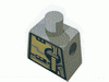 Набор LEGO Torso Space Unitron Print / Light Gray Arms / Blue Hands, Темно-серый