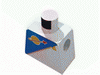 Набор LEGO Torso Space Futuron Blue Print / Blue Arms / Blue Hands, Белый