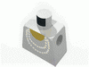 Набор LEGO Torso Necklace Gold and Yellow Undershirt Print / White Arms / Yellow Hands, Белый