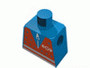 Набор LEGO Torso Train Red Vest Print / Blue Arms / Yellow Hands, Голубой