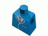 Набор LEGO Torso Train Suit, Red Tie, Gold Buttons and Logo Print / Blue Arms / Yellow Hands, Голубой