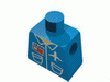 Набор LEGO Torso Airplane Crew Male, Pockets, ID and Logo Print / Blue Arms / Yellow Hands, Голубой