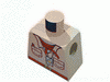 Набор LEGO Torso Adventurers Desert Safari Shirt, Blue Neck, Red Bandana, Compass Print / Tan Arms / Yellow Hands, Tan