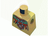Набор LEGO Torso Adventurers Jungle Necklace, Feathers, Navel Print (Achu) / Yellow Arms / Red Hands, Желтый