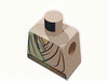 Набор LEGO Torso SW Layered Shirt, Brown Belt and Padawan Braid Print (Obi-Wan) / Tan Arms / Yellow Hands, Tan