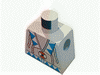 Набор LEGO Torso Western Indians Triangles, Red/White Amulet Print / Tan Arms / Yellow Hands, Tan