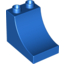 Набор LEGO Brick 2 x 3 x 2 with Curve, Голубой