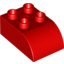 Набор LEGO Brick 2 x 3 with Curved Top, Красный