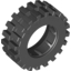 Набор LEGO Tyre 30 x 10.5 Offset Tread, Черный