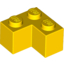 Набор LEGO Brick 2 x 2 Corner, Желтый